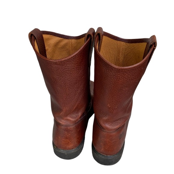 Georgia Boots Men's Brown Leather Wellington 11” G5384 - Picture 6 of 13